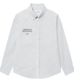 Les Deux Skjorter*Skjorte - Kent Print Stripe - Xenon Blue