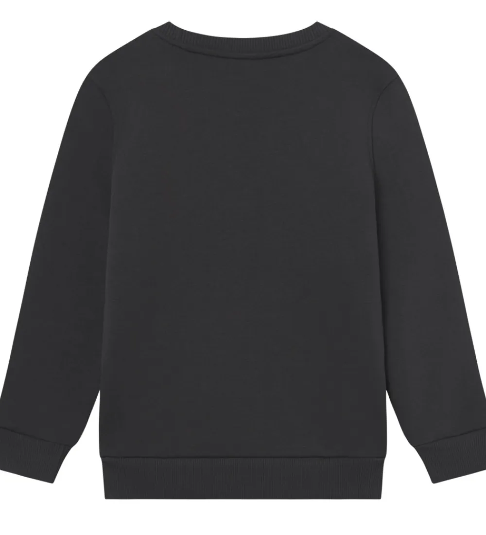 Sweatshirts-Les Deux Sweatshirt - Brady Western - Raven Grey