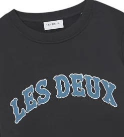 Sweatshirts-Les Deux Sweatshirt - Brady Western - Raven Grey