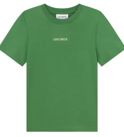 T-Shirts-Les Deux T-shirt - Andrew - Juniper Green