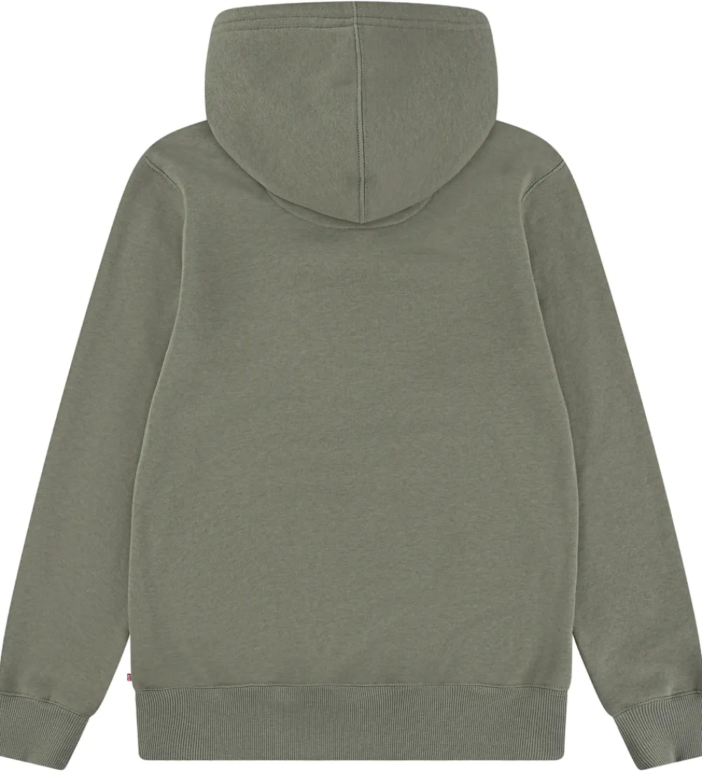 Levis Hættetrøjer*Hættetrøje - Mini Batwing - Deep Lichen Green