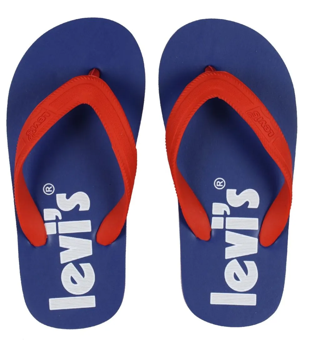 Klipklappere-Levis Klipklapper - South Beach 2.0 - Red/Navy