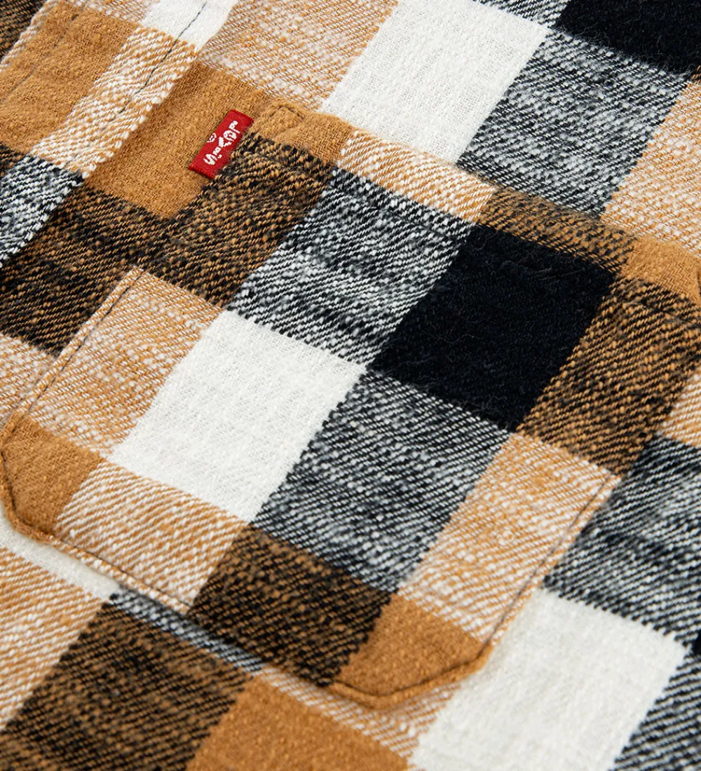 Skjorter|Konfirmationstøj-Levis Skjorte - Buffalo Check - Jet Black