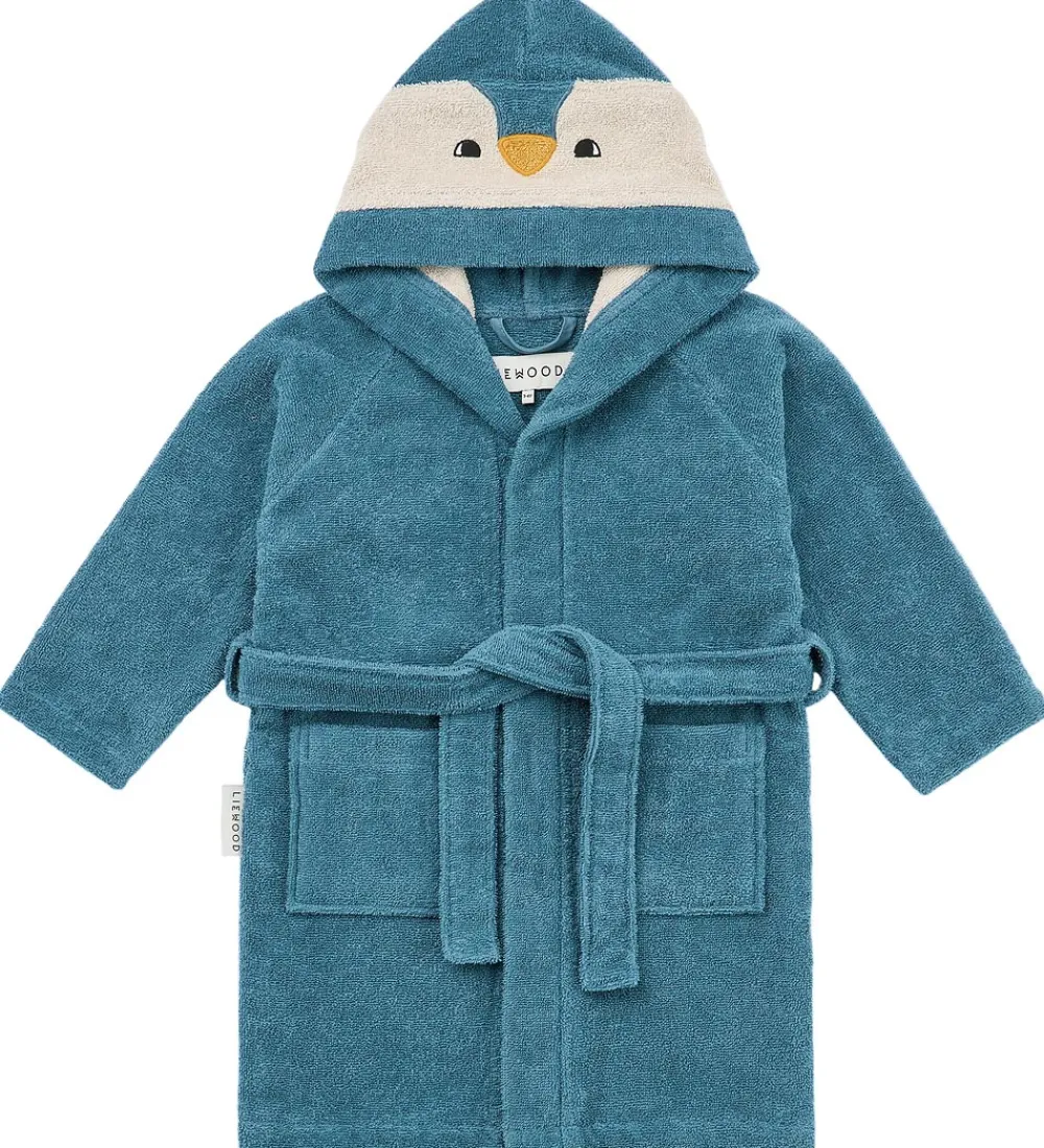 Badekåber*Liewood Badekåbe - Lily - Penguin - Oceanview Mix
