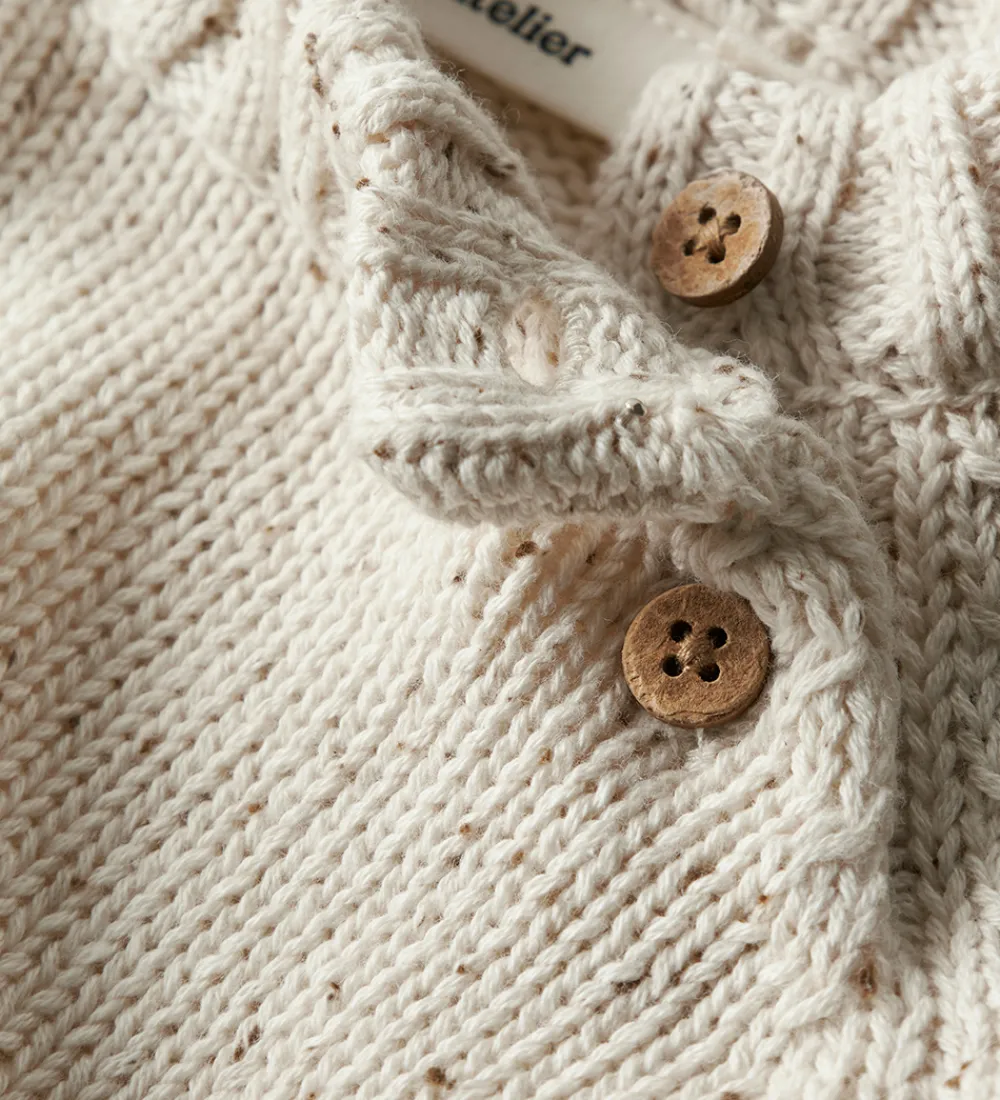 Lil Atelier Bluser*Bluse - Strik - Nistret - NbnGalto - Turtledove