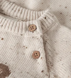 Bodyer-Lil Atelier Lil' Atelier Body L/Æ - Strik - NbnGalto - Turtledove/Teddy