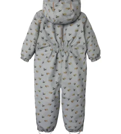 Lil Atelier Flyverdragter*Lil' Atelier Flyverdragt - NmmLasnow10 - Ultimate Grey/Airplanes