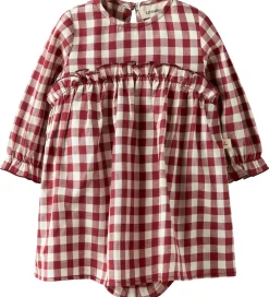 Lil Atelier Bodyer*Kjolebody l/æ - NmfRio - Red Dahlia