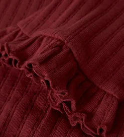 Lil Atelier Leggings*Lil' Atelier Leggings - Rib - NbfFrita - Red Dahlia