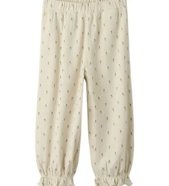 Lil Atelier Nattøj*Lil' Atelier Nattøj - 2-delt - Rib - NmfGago - Turtledove/Floral