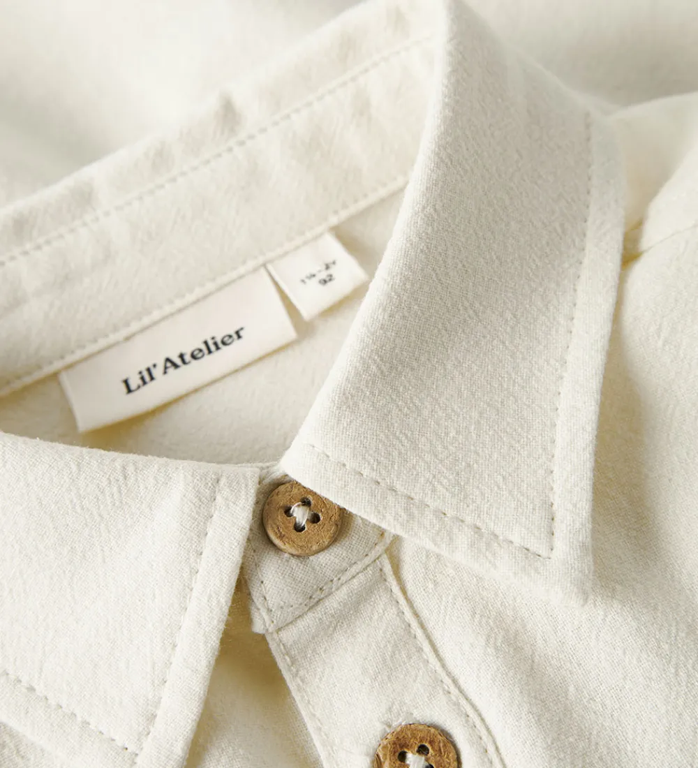 Skjorter-Lil Atelier Lil' Atelier Skjorte - NmmHadam - Turtledove