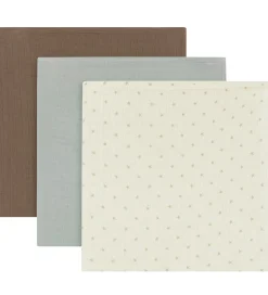 Lil Atelier Stofbleer|Pusletid*Stofbleer - 3-pak - NbnFergie - Turtledove/Pigeon/Se