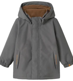 Vinterjakker-Lil Atelier Lil' Atelier Vinterjakke - NmmLasnow10 - Poppy Seed