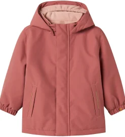 Vinterjakker-Lil Atelier Lil' Atelier Vinterjakke - NmfLasnow10 - Withered Rose