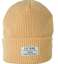 Huer Og Hatte-Lil' Boo Copenhagen Lil'Boo Copenhagen Hue - Rib/Strik - Hygge - Camel