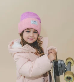 Huer Og Hatte-Lil' Boo Copenhagen Lil'Boo Copenhagen Hue - Rib/Strik - Hygge - Pink/Purple