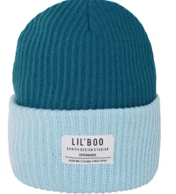 Lil' Boo Copenhagen Huer Og Hatte*Lil'Boo Copenhagen Hue - Rib/Strik - Hygge - Blå