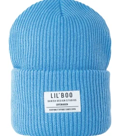 Lil' Boo Copenhagen Huer Og Hatte*Lil'Boo Copenhagen Hue - Rib/Strik - Hygge - Blå