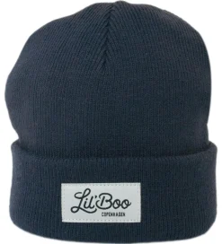 Huer Og Hatte|Basis-Lil' Boo Copenhagen Lil'Boo Copenhagen Hue - Strik - Classic - Navy