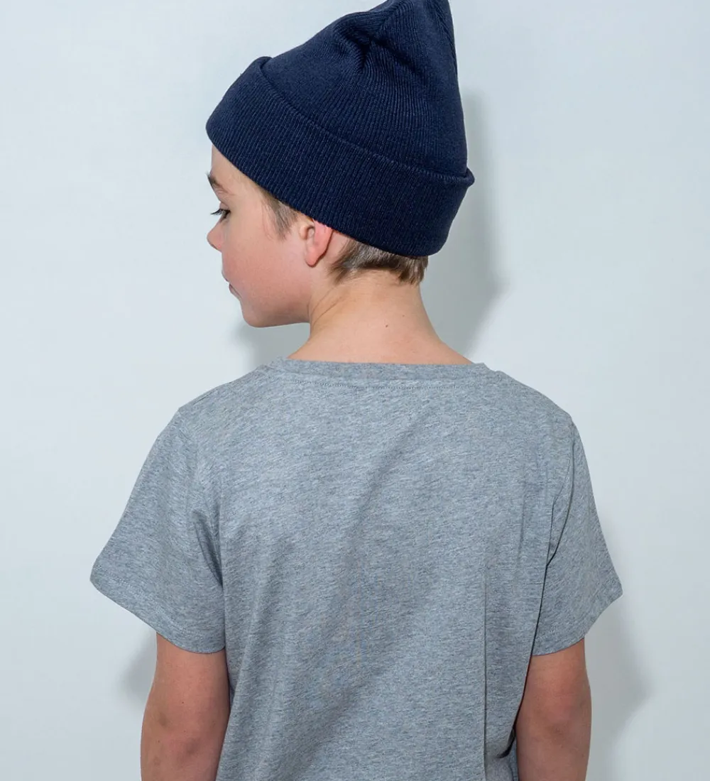 Huer Og Hatte|Basis-Lil' Boo Copenhagen Lil'Boo Copenhagen Hue - Strik - Classic - Navy