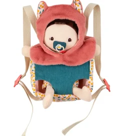 Lilliputiens Dukker Og Tilbehør*Dukke m. Bæresele - Baby Jeanne