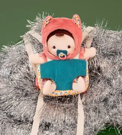 Lilliputiens Dukker Og Tilbehør*Dukke m. Bæresele - Baby Jeanne
