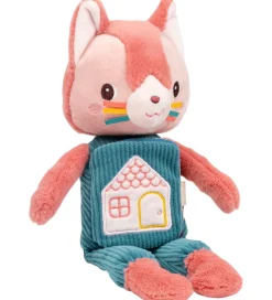 Lilliputiens Babylegetøj|Aktivitetslegetøj*Krammebog - Selvlysende - Katten Jeanne