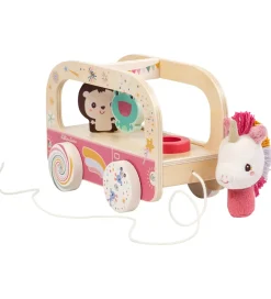 Babylegetøj-Lilliputiens Træklegetøj - Lena Magic Twist Bus
