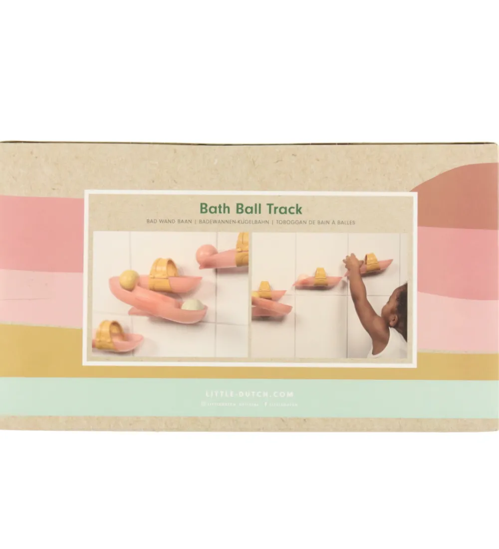 Kuglebaner-Little Dutch Badelegetøj - Kuglebane - Pink