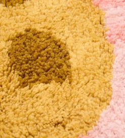 Little Dutch Tæpper|Gulvtæpper*Gulvtæppe - 110x110 cm - Pink Blomst
