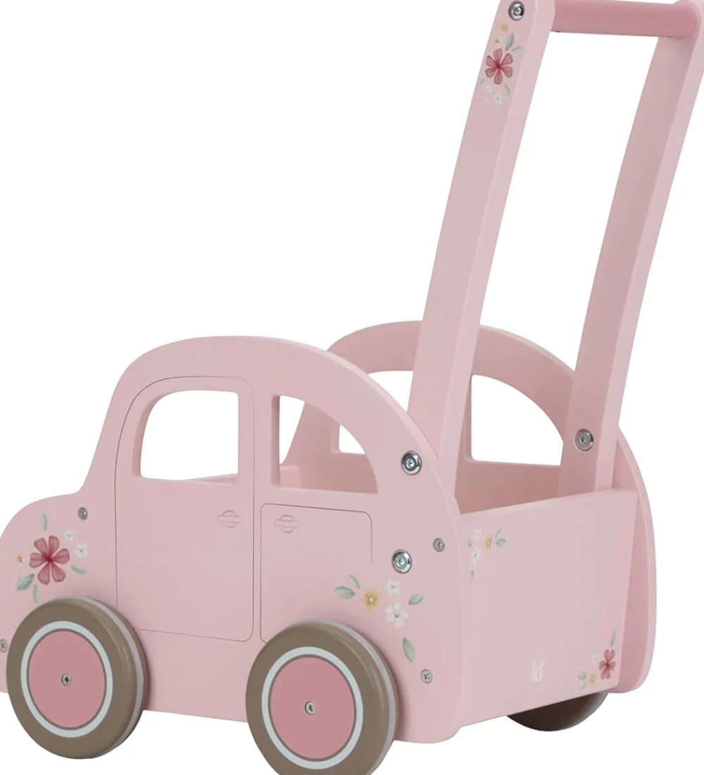 Little Dutch Trælegetøj|Gåvogne*Gåvogn - Bil - Pink