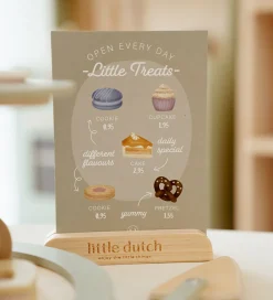 Little Dutch Trælegetøj*Kagefad - Træ - 19 Dele - Multi