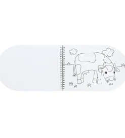 Malebog-Little Dutch Malebog m. Vandfarver/Pensel - Little Farm