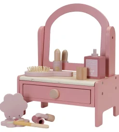 Little Dutch Legekøkken Og Legemøbel*Sminkebord - Træ - Rosa