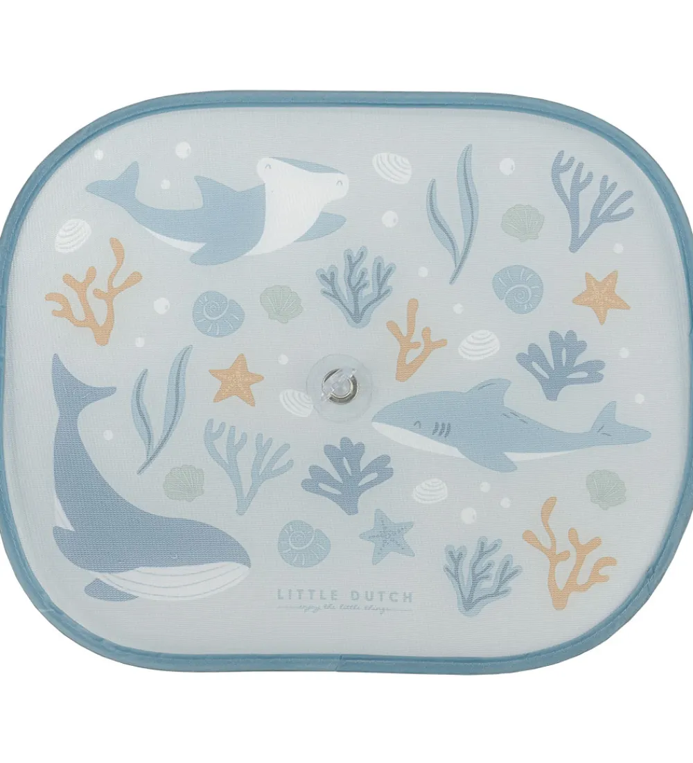 Autostole-Little Dutch Solskærm til Bil - 2-Pak - 36x44 cm - Ocean Dreams