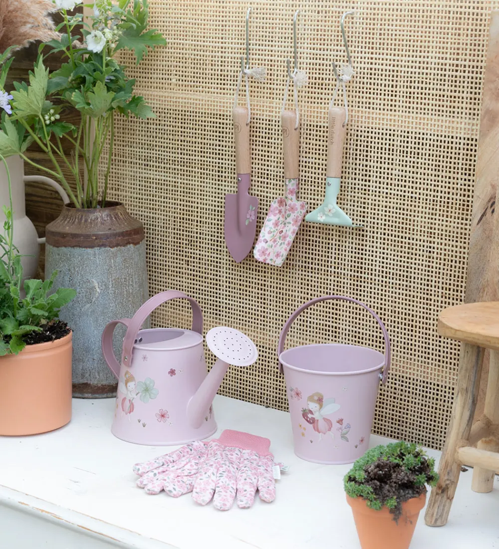 Strandlegetøj-Little Dutch Spand - Fairy Garden - Pink