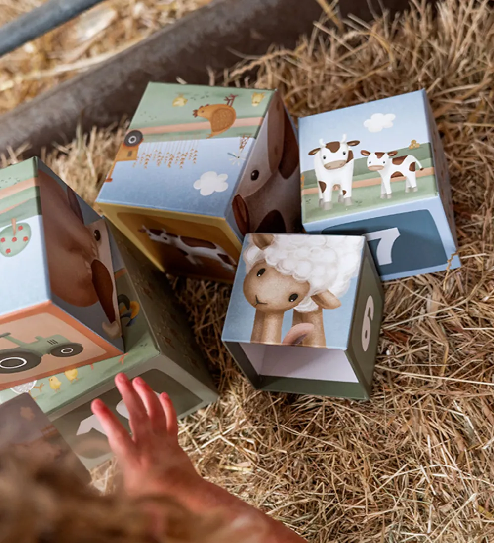 Little Dutch Stablelegetøj*Stabletårn - 10 Dele - Little Farm