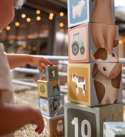 Little Dutch Stablelegetøj*Stabletårn - 10 Dele - Little Farm