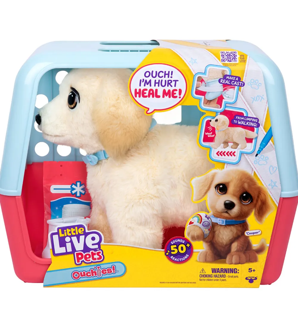Little Live Pets Figurer*Interaktiv Bamse - Ouchies - Cooper