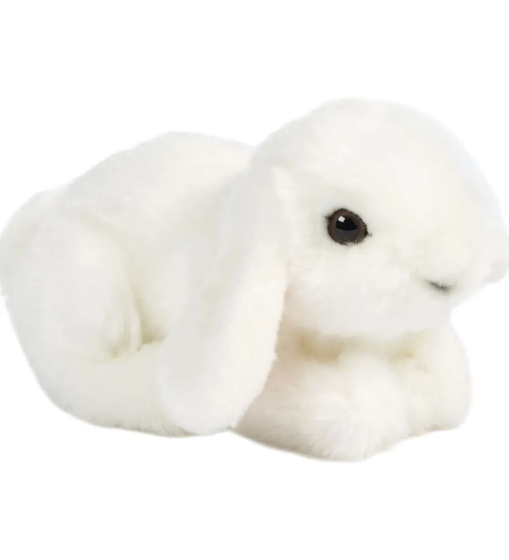 Bamser-Living Nature Bamse - 18x10 cm - Kanin - Hvid