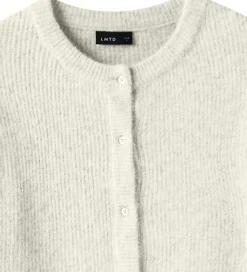 LMTD Striktrøjer*Cardigan - Strik - Noos - NlfKleave - Antique White