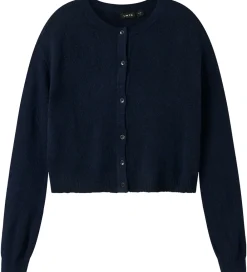 LMTD Striktrøjer*Cardigan - Strik - Noos - NlfLodet - Dark Sapphire