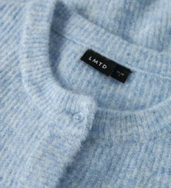 LMTD Striktrøjer*Cardigan - Strik - Noos - NlfKleaves - Kentucky Blue