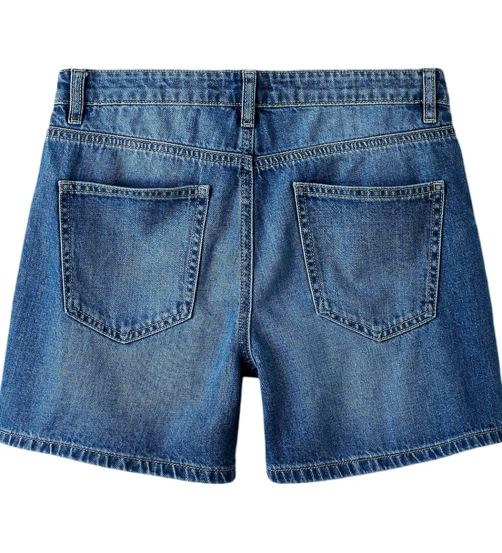 LMTD Shorts Og Knickers*Shorts - NlfBett - Medium Blue Denim