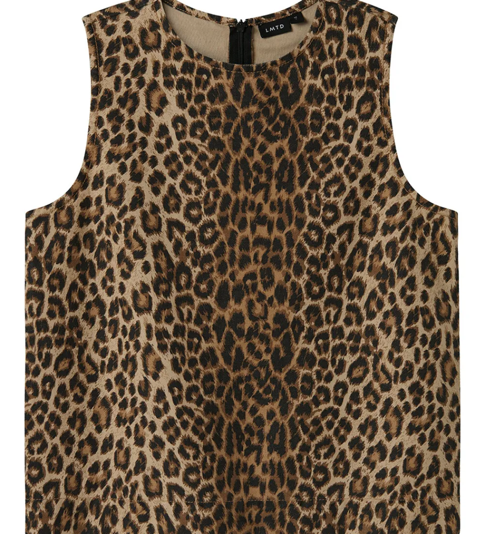 LMTD Toppe*Top - NlfLeo - Silver Mink/Leopard
