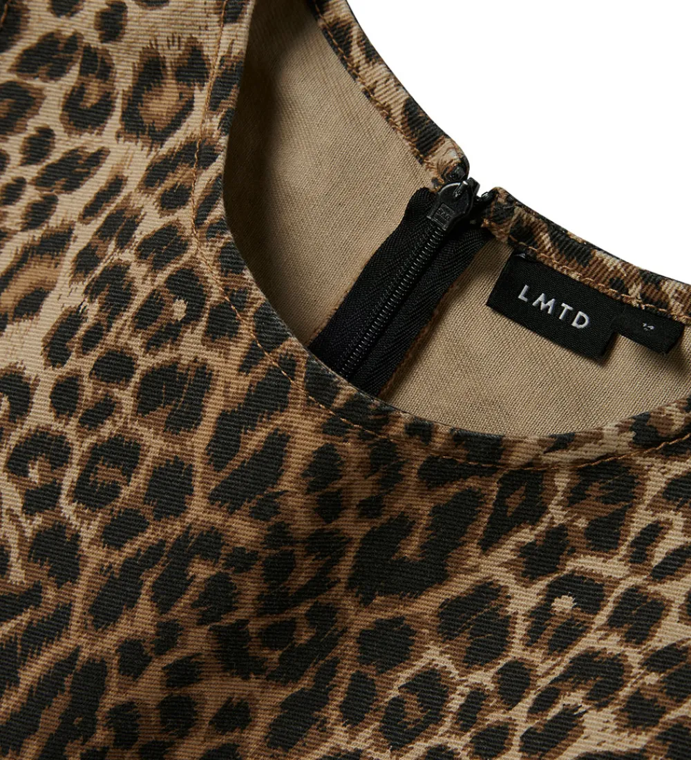 LMTD Toppe*Top - NlfLeo - Silver Mink/Leopard