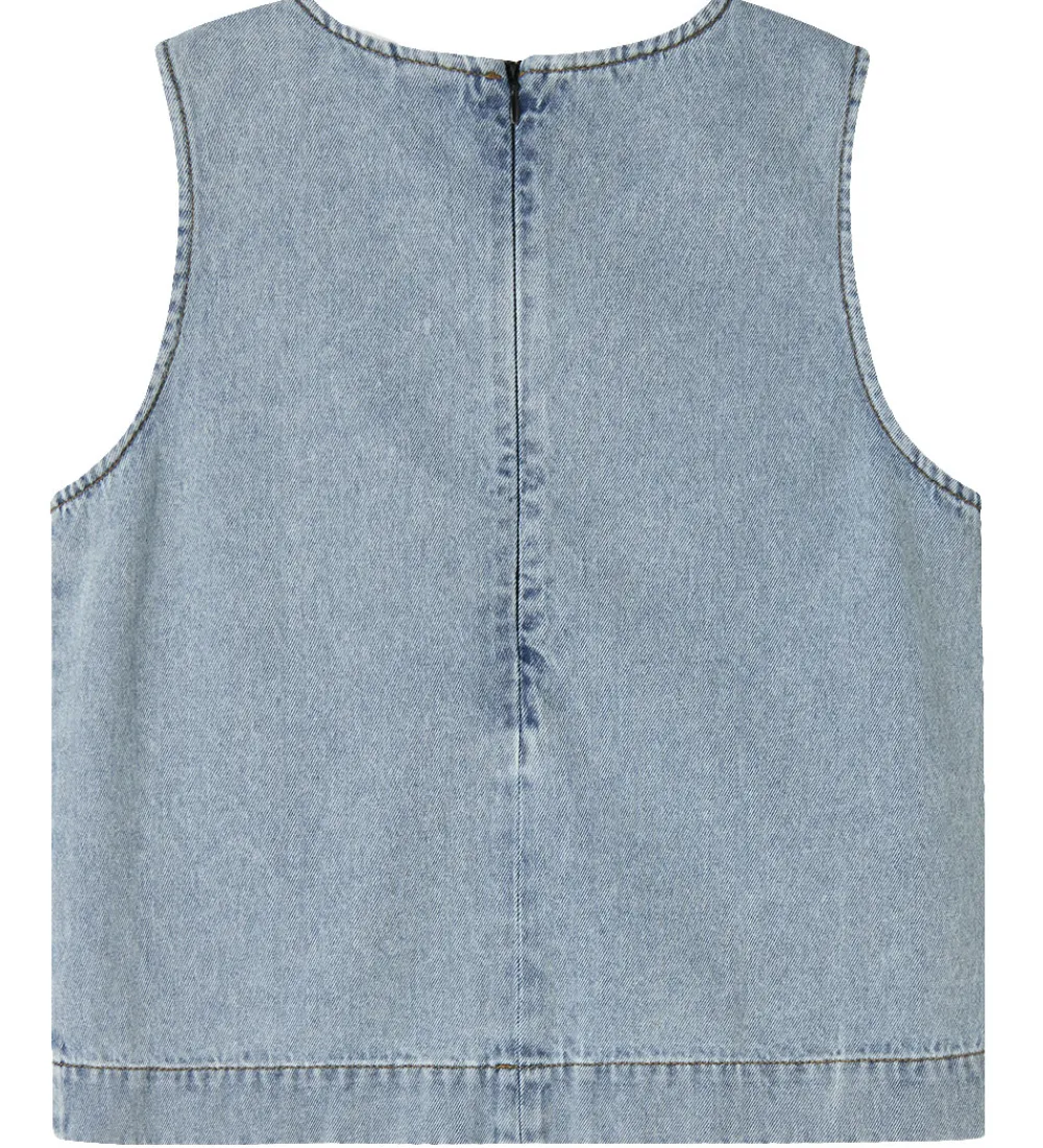 LMTD Toppe*Top - NlfNamel - Medium Blue Denim