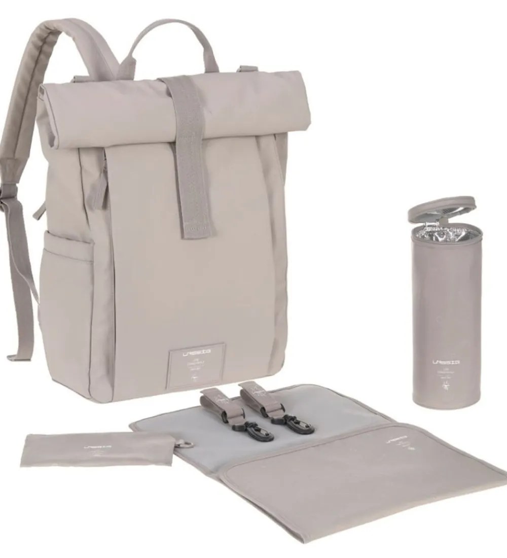 Pusletasker-Lässig Pusletaske - GRE Rolltop Up Backpack - Taupe