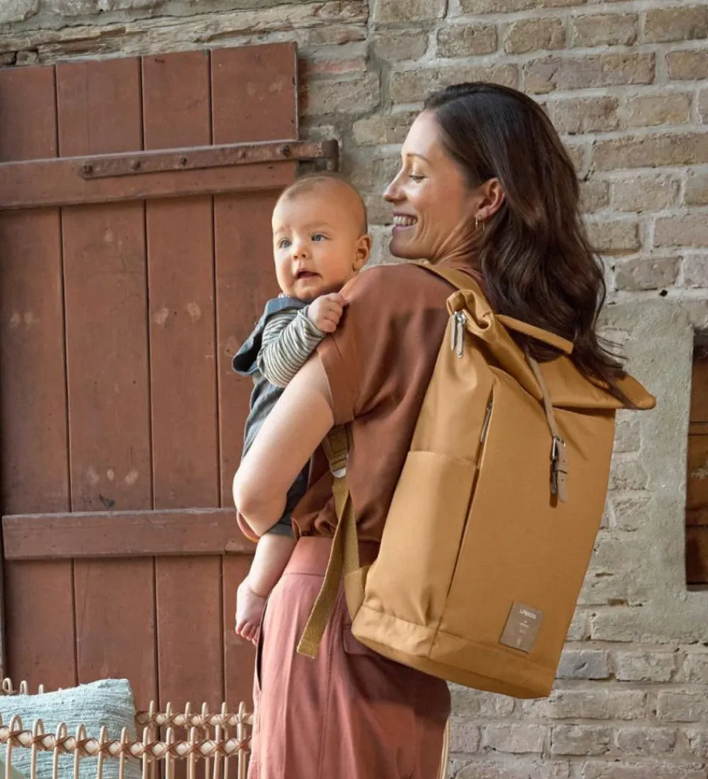 Pusletasker-Lässig Pusletaske - GRE Rolltop Backpack - Curry