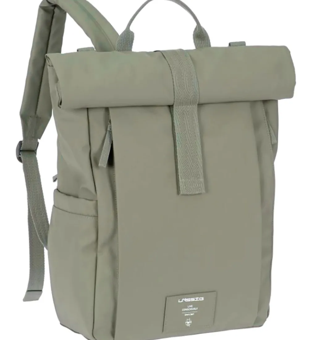 Pusletasker-Lässig Pusletaske - GRE Rolltop Up Backpack - Silver Green